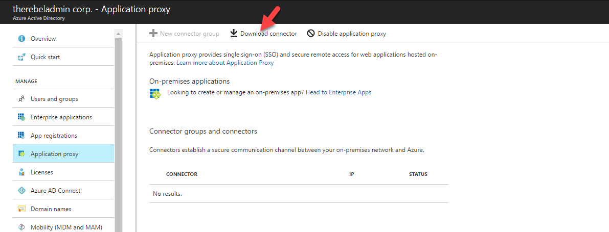Azure Active Directory Application Proxy – Part 02 – REBELADMIN