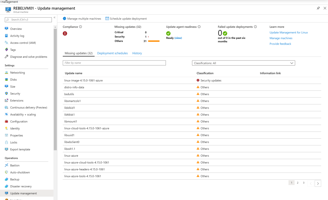 Step-by-Step Guide: How to update an Azure Linux VM using Update ...