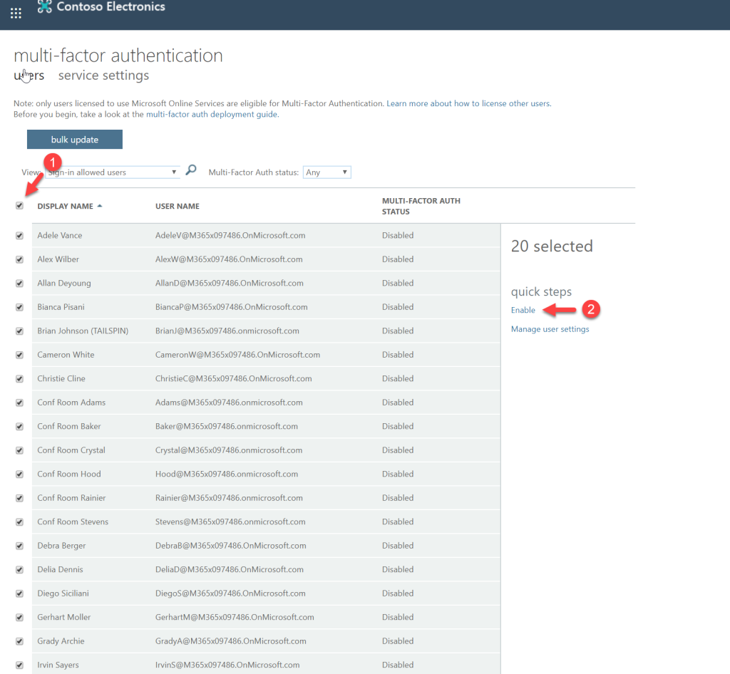 Step-by-Step Guide: How to enable MFA for Azure admins (Preview ...