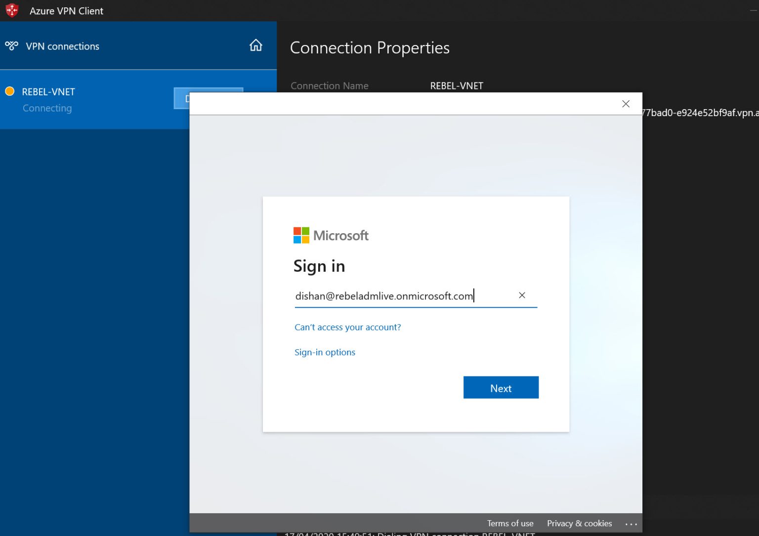 Step-by-Step Guide: Azure AD Authentication for Azure Point-to-Site ...