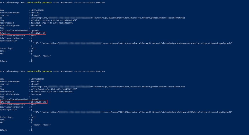 Step-by-Step Guide: High available VNet-to-VNet connectivity via Active ...