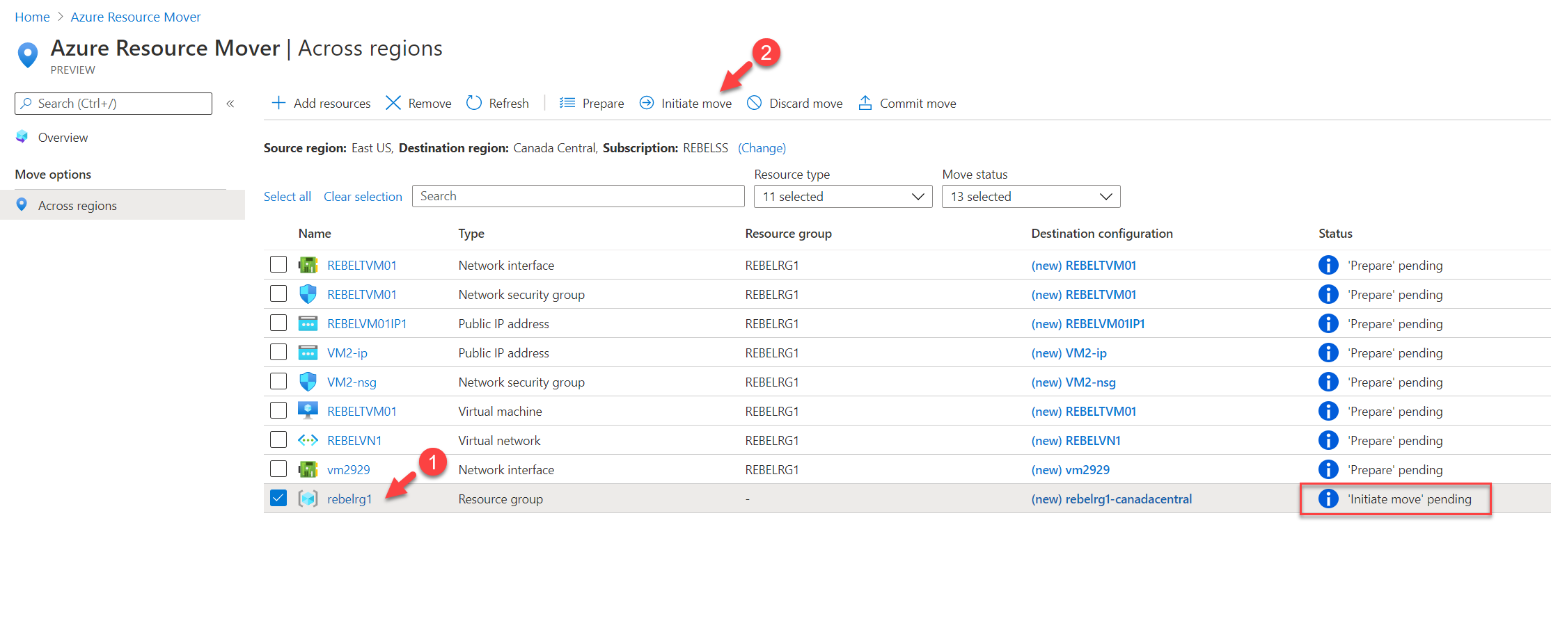 Step-by-Step Guide: Move Azure Resources from one Azure region to ...