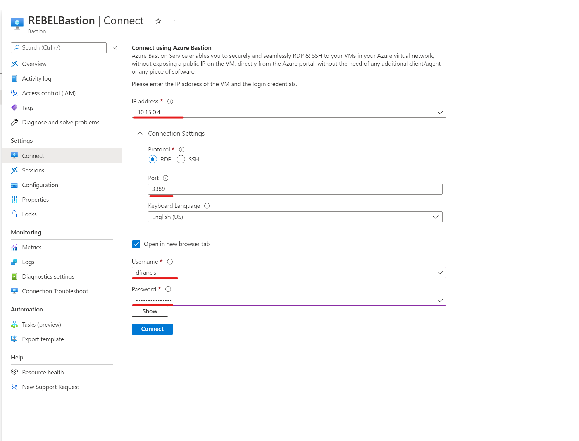 Step-by-Step guide to Azure Bastion IP-Based Connection – REBELADMIN