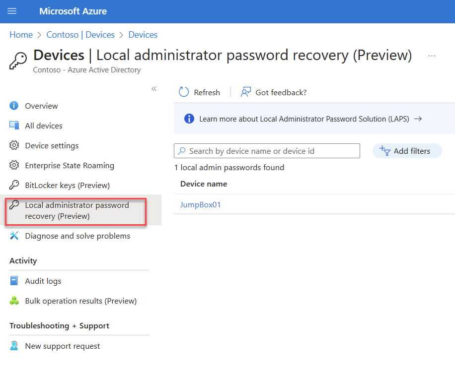 How to configure Windows LAPS with Azure AD ? – REBELADMIN