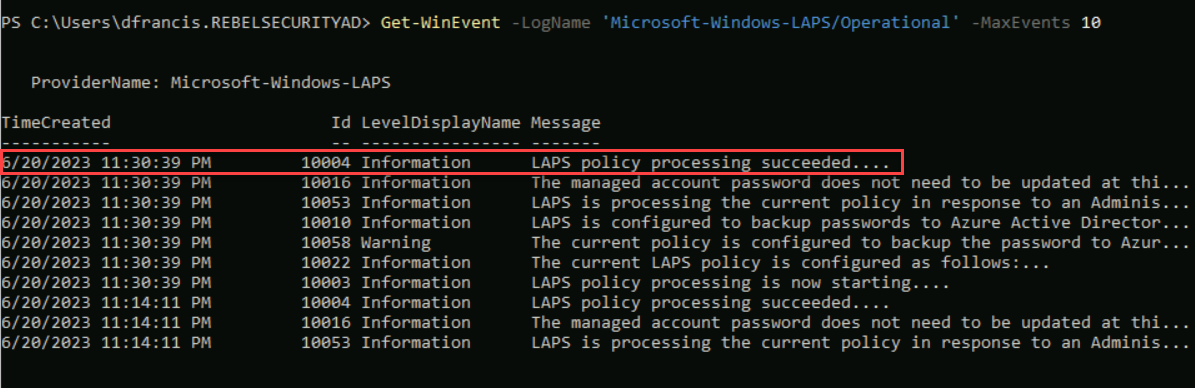 How to configure Windows LAPS with Azure AD ? – REBELADMIN