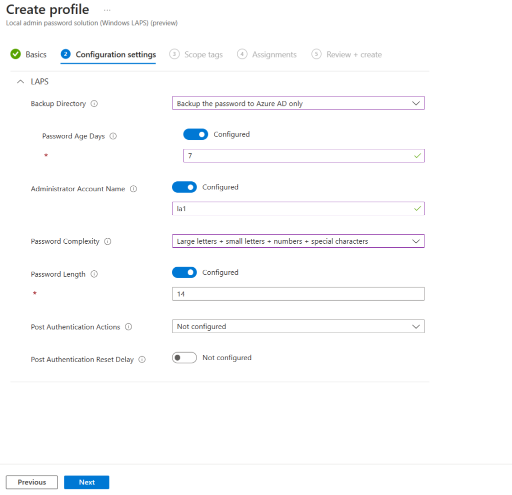 Configuring Windows LAPS with Azure AD using Microsoft Intune – REBELADMIN