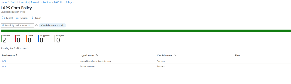 Configuring Windows LAPS with Azure AD using Microsoft Intune – REBELADMIN