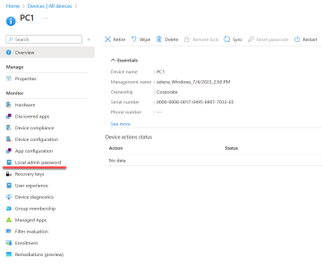 Configuring Windows LAPS with Azure AD using Microsoft Intune – REBELADMIN
